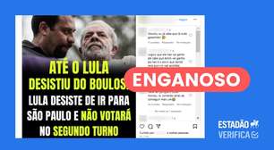 Lula cancelou viagem a São Paulo por acidente doméstico; presidente vota em São Bernardo