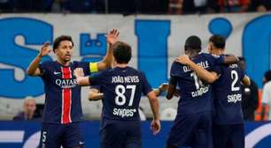 PSG faz três gols no primeiro tempo e vence Le Classique