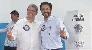 Em São Paulo, Ricardo Nunes vota acompanhado de Tarcísio