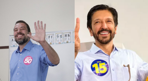 Veja como foi manhã de votação de Boulos e Nunes, candidatos à Prefeitura de São Paulo