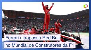 Ferrari ultrapassa Red Bull no Mundial de Construtores da F1