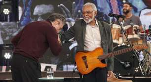 Gilberto Gil ganha homenagem do 'Caldeirão com Mion' com plateia de famosos