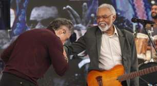 Gilberto Gil ganha homenagem do 'Caldeirão com Mion' com plateia de famosos