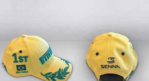 Pirelli homenageia Senna com boné do vencedor do GP de São Paulo