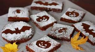 Mini brownies para o Halloween: faça para as crianças que batem na porta