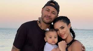 Neymar Jr. grava recado da filha, Mavie, para a mãe, Bruna Biancardi; assista