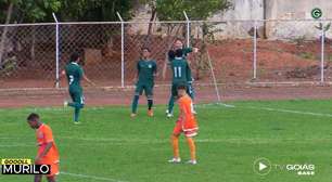 Pelas quartas de final da Copa Goiás Sub-15, Verdão larga na frente do Itaberaí; assista como foi