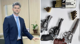 Ex-BBB é alvo de investigação após postar fotos com armas nas redes sociais