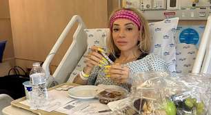 Maya Massafera posta foto no hospital após nova cirurgia: 'Me recuperando'