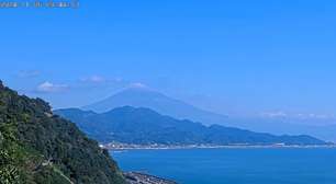 Monte Fuji registra primeira neve da temporada após ausência recorde