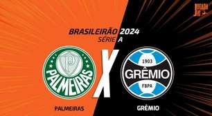 Palmeiras x Grêmio: onde assistir, escalações e arbitragem