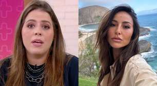 Sabrina Sato se emociona com recado de Tati Machado: 'Sintam-se abraçados'