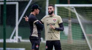 Veja como foi o treino do Vitória na última quarta-feira visando duelo contra o Corinthians