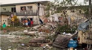 Prédio desaba depois de explosão em Maceió (AL); três pessoas morrem