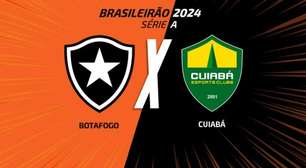 Botafogo x Cuiabá: onde assistir, escalações e arbitragem