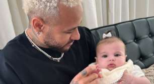 Neymar Jr. compartilha momento raro com a filha Helena: '03 do papai'