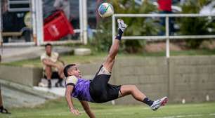 Vitória realizou o último treino nesta sexta-feira para enfrentar o Corinthians