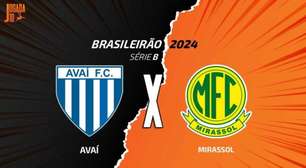 Avaí x Mirassol: onde assistir, escalações e arbitragem