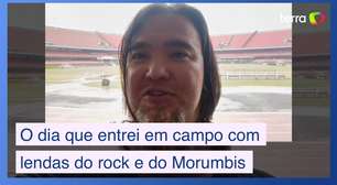 O dia que entrei em campo com as lendas do Morumbis