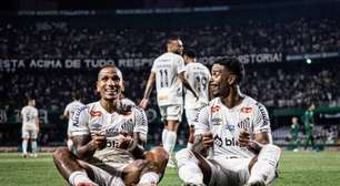 Jogadores do Santos celebram retorno à Série A: 'Acabou o sofrimento'