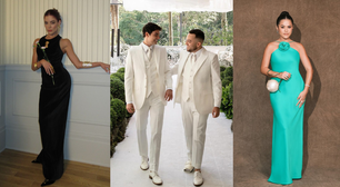 Veja os looks dos famosos no casamento de Lucas Rangel e Lucas Bley