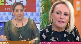 Sonia Abrão se irrita e rebate Ana Maria Braga: 'Fica quieta'