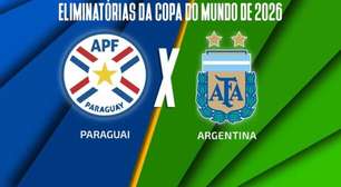 Paraguai x Argentina: escalações, onde assistir e arbitragem