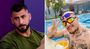 Ex-BBB Nizam revela não estar falando com MC Binn: 'Parou de me seguir'