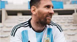 Camisa de Messi é proibida entre torcedores em Paraguai x Argentina