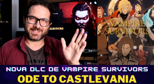 CaduNovaesBR testou Ode To Castlevania, nova DLC de Vampire Survivors