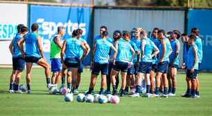 Jovens promessas do Grêmio ganham espaço no treino profissional