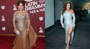 Gloria Groove arranca suspiros ao usar 2 looks lindíssimos em Grammy Latino