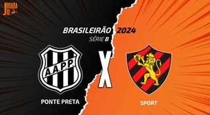 Ponte Preta x Sport: onde assistir, escalações e arbitragem