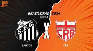 Santos x CRB: onde assistir, escalações e arbitagem