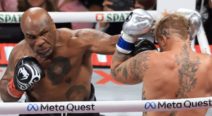 VÍDEO: Assista aos melhores momentos de Jake Paul x Mike Tyson