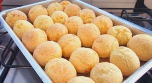 Pão de queijo com polvilho para deixar seu lanche ainda mais especial