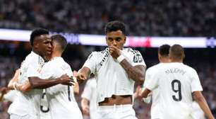 Rodrygo, do Real Madrid, treina com bola e busca retornar diante do Liverpool