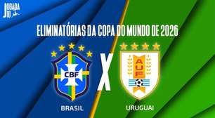 Brasil x Uruguai, AO VIVO, com Voz do Esporte, 21h30