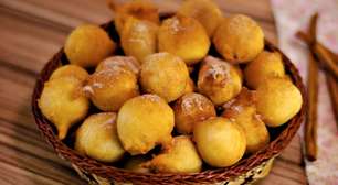 Bolinho de chuva com 1 ovo fica do jeito que as avós fazem