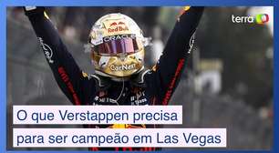 O que Verstappen precisa para ser campeão em Las Vegas