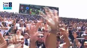 VÍDEO: Yuri Alberto marca o segundo do Corinthians contra o Cruzeiro