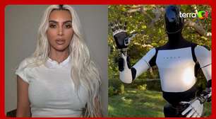 Kim Kardashian adquire robô "humanoide" da Tesla e faz amizade com máquina