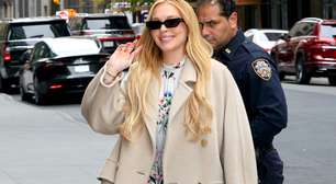 Lindsay Lohan deslumbra com estilo sofisticado ao exibir sobretudo de 23 mil