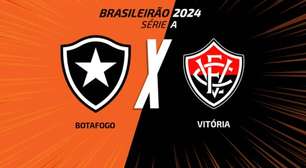 Botafogo x Vitória: escalações, onde assistir e arbitragem