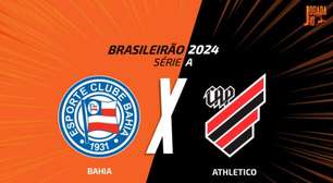 Bahia x Athletico: onde assistir, escalações e arbitragem