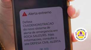 Atenção! Moradores de 36 cidades no RS receberão testes de alerta pelo celular; Veja lista com os locais