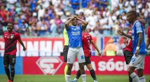 Bahia busca empate com Athletico no fim e amplia jejum sob comando de Rogério Ceni