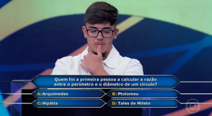 'Quer Quer Ser Um Milionário?': estudante de 19 anos desiste de jogo e ganha R$ 100 mil