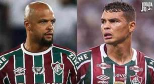 Thiago Silva e Felipe Melo: discussão acalorada em treino do Fluminense