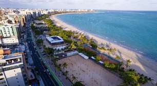 Megaestrutura para o Macena Open está quase finalizada na praia de Pajuçara, em Maceió